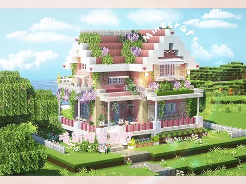 我的世界怎么做小别墅