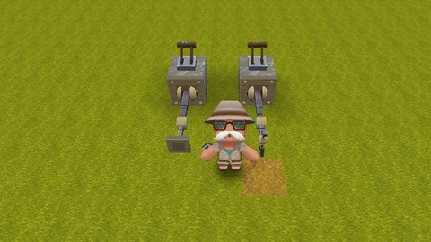 迷你世界怎么做机械臂