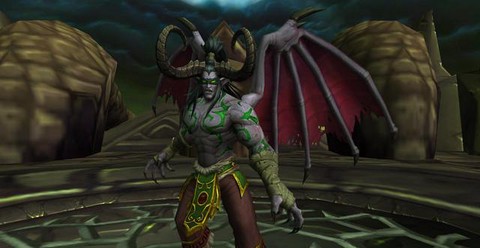 魔兽伊利丹怎么死的