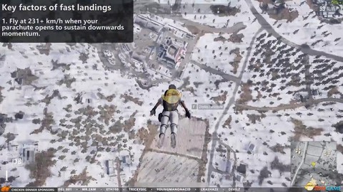 绝地求生怎么跳伞最快