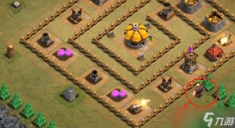 部落冲突笨蛋的金子怎么打